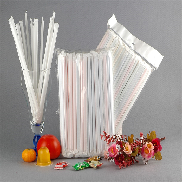 PLA Straw With Paper Wrapped from DisposablesInc.com. The best import service in China. Import your disposable items and products from us.